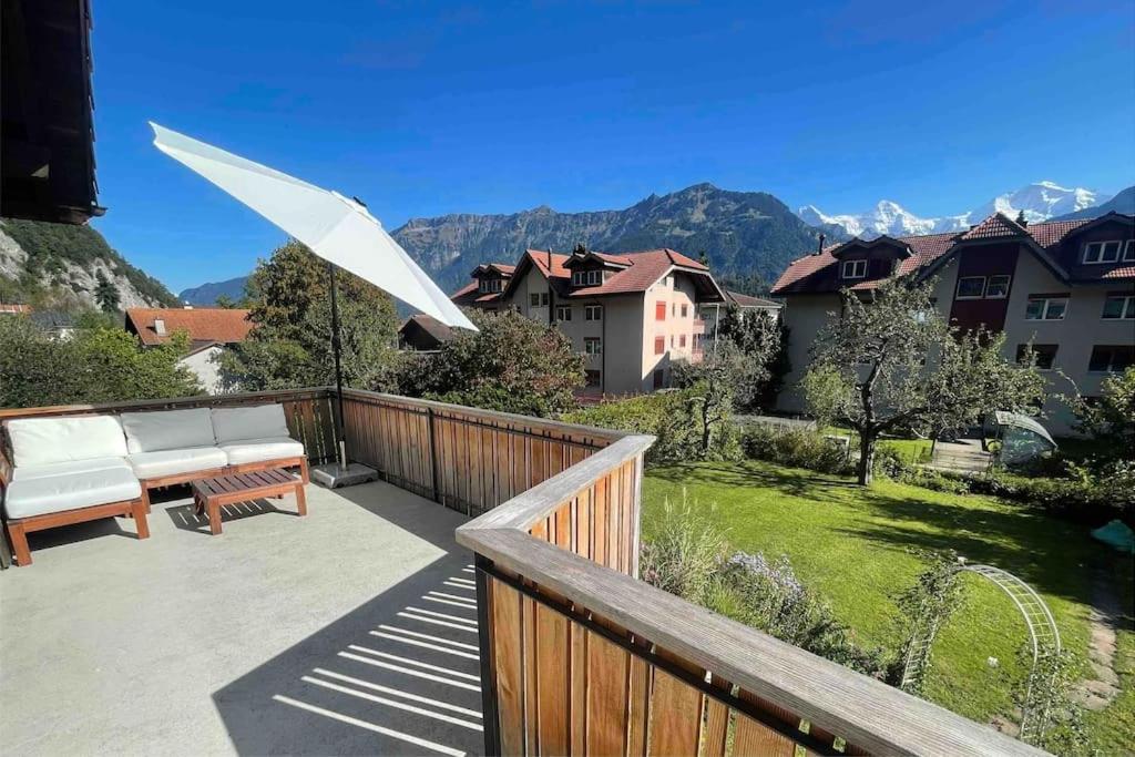 הוילה Unterseen -The Urbanist- Mountainview Parking Garden 3Bd מראה חיצוני תמונה